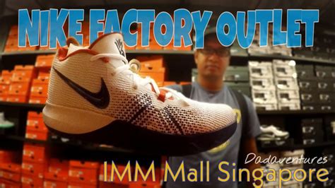 You can find footwear, sportswear here. Nike Factory Outlet, IMM Mall Singapore - YouTube