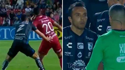 Video Expulsan A Jugador Del Querétaro Por Hacer “tocamientos A Rival