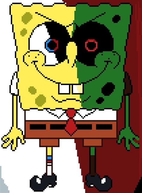 Pixilart Spongebob Evilpants By Anishpixilart