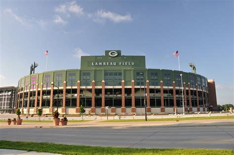 Lambeau Field Green Bay Packers Football Stadium Stadions Of Pro