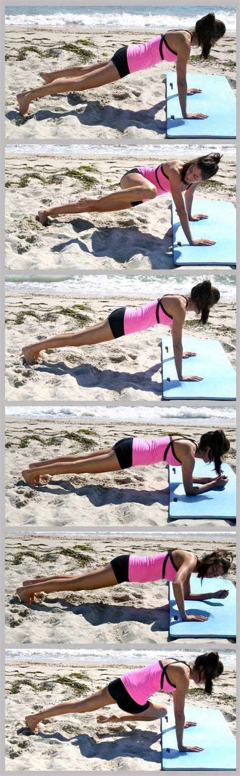 Plank Workout Do Each Of The 6 Moves For 20 Seconds