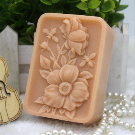 Maybe you would like to learn more about one of these? Grainrain Flower Soap Mold Silicone Soap Bar Mold DIY Craft Candle Resin Mold Food Grade-in Soap ...