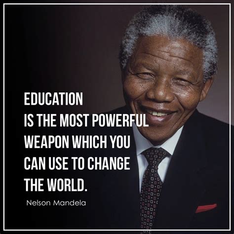 21 Best Education Quotes By Nelson Mandela