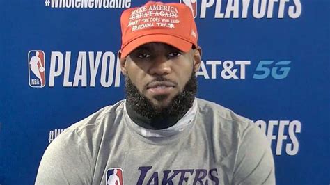 Lebron James Wears Modified Maga Hat Calling For Justice For Breonna Taylor