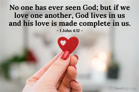1 John 412 — Verse Of The Day For 02062017
