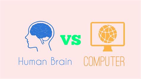 There are differences, obviously, but essentially, the human brain is merely a computer piloted by a spirit. Science - Facts And Knowledge: Brain Vs Computer