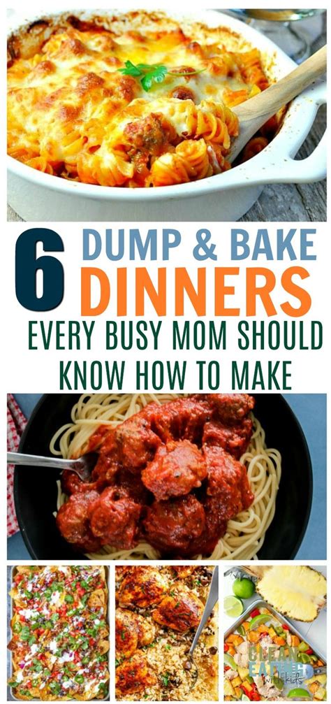 The greatest concepts for straightforward indian dinner recipes for household. 6 Healthy Dump & Bake Dinners for Busy Moms - Clean Eating ...