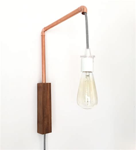 Find indoor & outdoor wall lighting at litfad, freshen up your home, and enjoy your life and your everyday. Copper pipe wall sconce | DIY Montreal