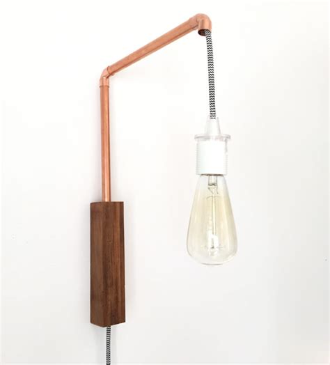 Industrial lighting,industrial wall lights,wall lighting,industrial wall lighting,vintage lamps. Copper pipe wall sconce | DIY Montreal
