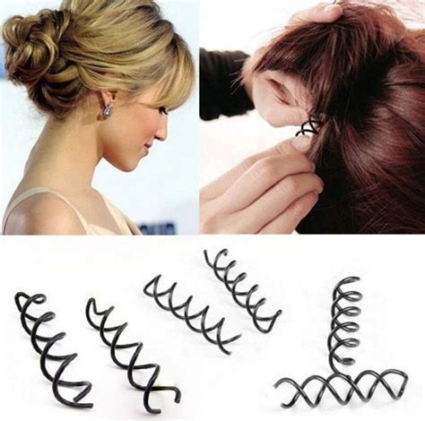 New Hair Accessories Women Spiral Spin Screw Bobby Pin Hair Clip Ladies