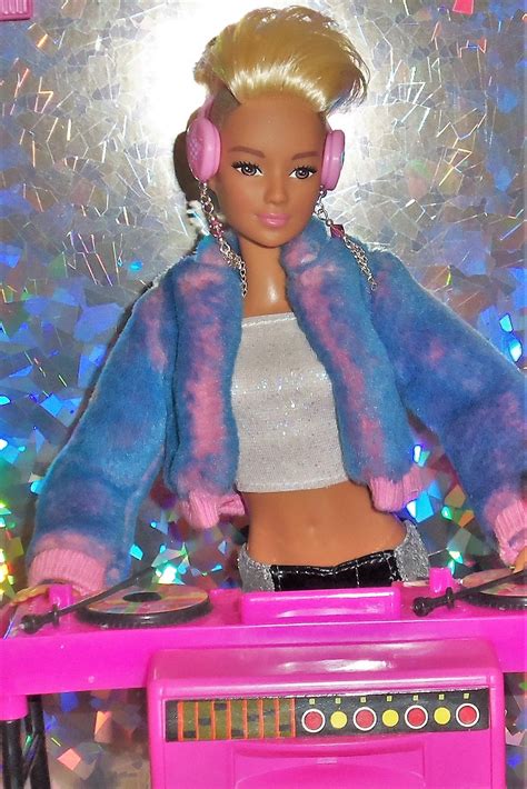 Dj Barbie On The Scene Ooak Style By Aneka Bad Barbie Barbie