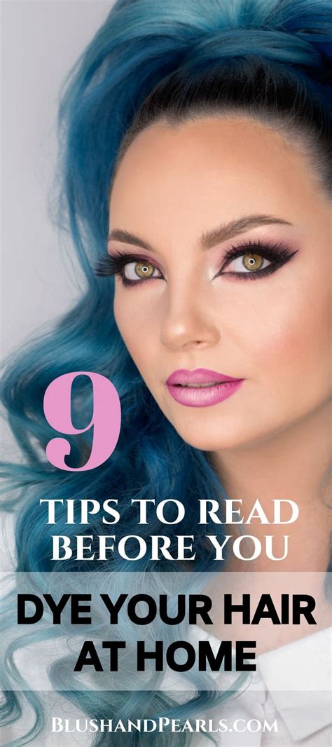 How To Dye Your Hair At Home In 9 Steps Blush And Pearls Hair Dye