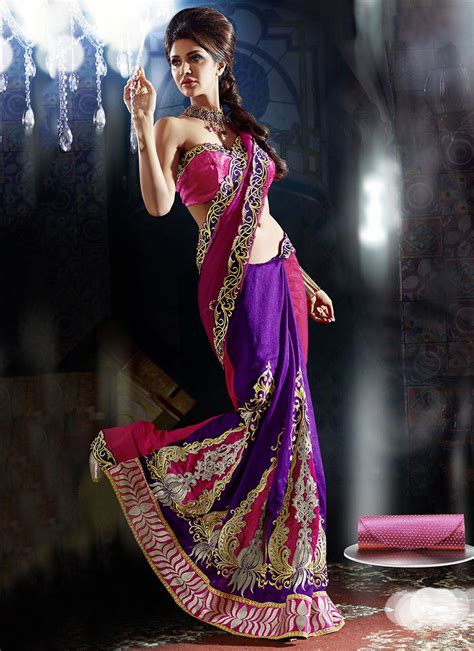 هوليوود فور عرب designers lehenga style saree online