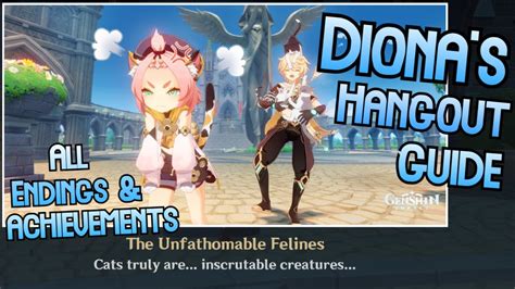 Diona Hangout Guide All 5 Endings And Achievements Genshin Impact