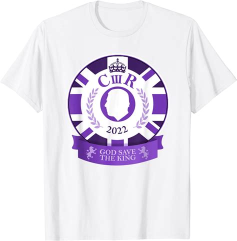 King Charles Iii Coronation 2022 T Shirt Clothing Shoes