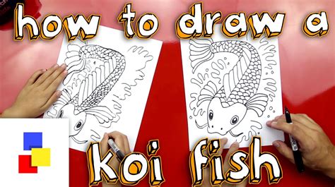 Https://techalive.net/draw/art Hub How To Draw A Koi Fish