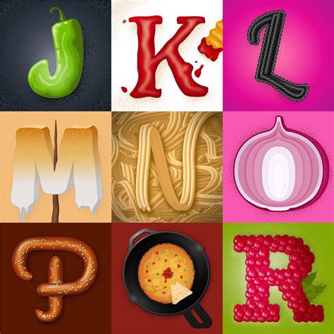 36 Days Of Type Foods And Fonts Rolo Creative Pro