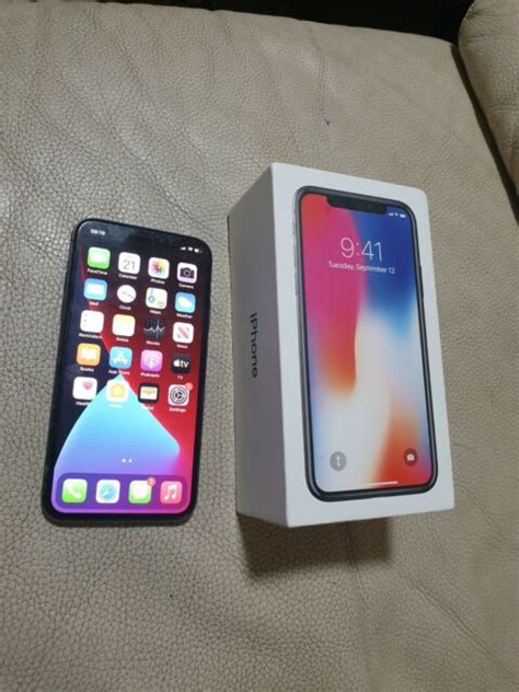 Apple Iphone X 64gb Space Grey Unlocked A1901 Gsm For Sale