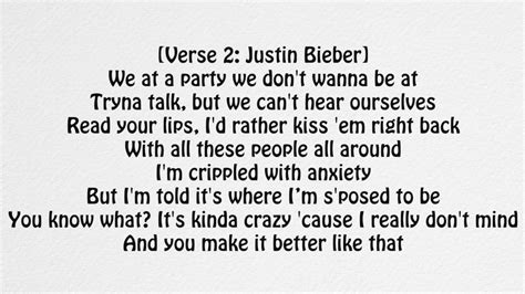 Ed Sheeran I Don T Care Tekst - I Don't Care -Justin Bieber & Ed Sheeran(Lyrics Video) - YouTube