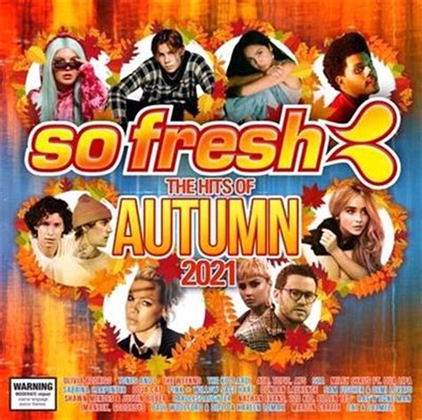 Buy Various So Fresh Hits Of Autumn 2021 Cd Sanity