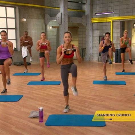 Standing Crunches By Amanda Barrois Exercise How To Skimble