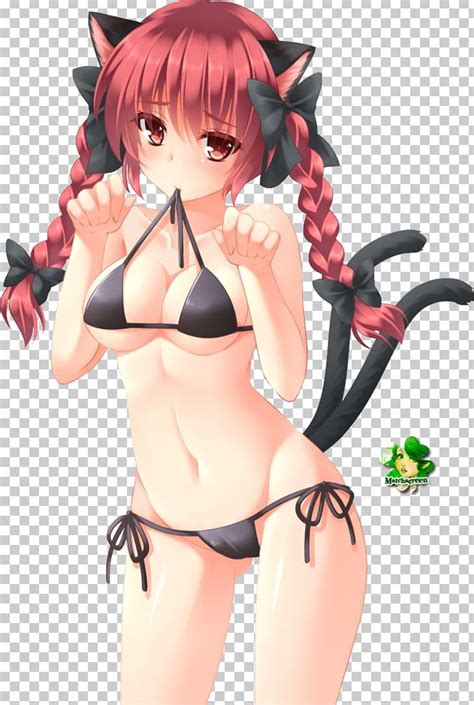 Sexy Anime Girl In Swimsuit