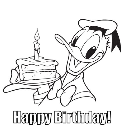 Use the download button to. Disney Happy Birthday Coloring Pages - Coloring Home