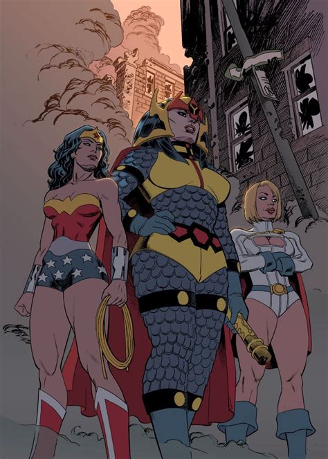 comic twart dc comics art superhero art big barda