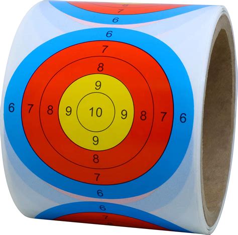 Hybsk Target Stickers 3 Targets For Shooting Shooting