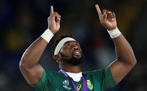 Coupe Du Monde De Rugby Siya Kolisi Du Ghetto Sud Africain à La