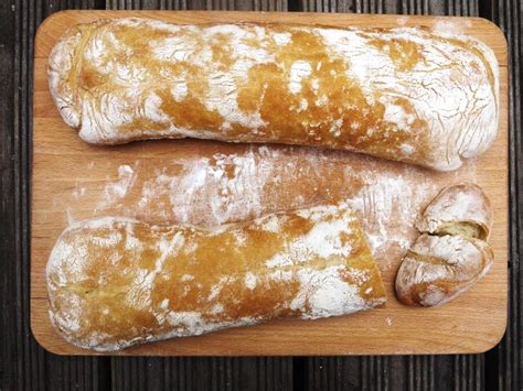 This quick barley bread is a delicious, homemade bread loaf and there's no yeast required! Ciabatta Bread - thelittleloaf