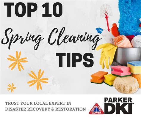 Dki Parker Top 10 Spring Cleaning Tips Parkerdkica