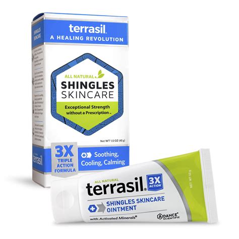 Terrasil All Natural Shingles Skin Care Triple Action Formula 15 Oz Ebay