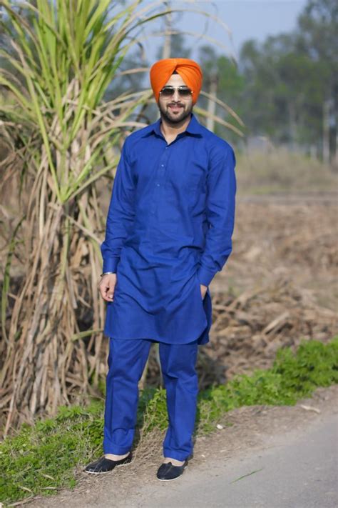 Latest Punjabi Kurta Pajama Designs For Men Updated 2023