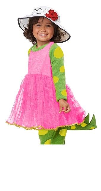 00126 Dorothy The Dinosaur Wiggles Kids Girls Halloween Costume M3 4