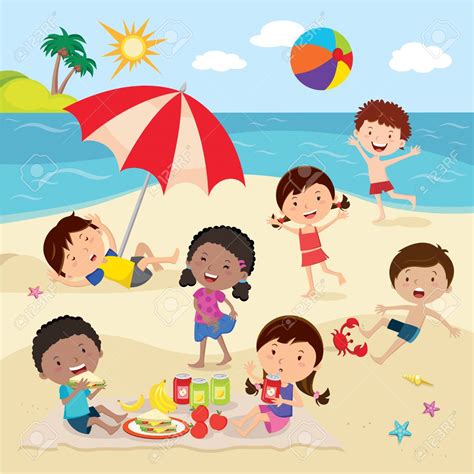 Beach Kids Clipart 20 Free Cliparts Download Images On Clipground 2023