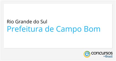 Prefeitura de Campo Bom RS abre vagas para Médicos