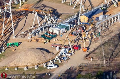 Pantheon is set to open sometime this year; Late January Pantheon Aerial Construction Update - BGWFans