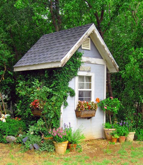 Adorable Potting Shed A Little Jewel In Bluff Dale Tx Garden Shed