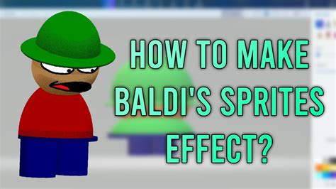 How To Make Fnf Sprites Like 3d Bambi Or Baldis Basics Ones Paint3d
