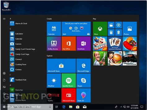 Windows 10 Pro Redstone 5 X64 Apr 2019 Free Download Get Into Pc