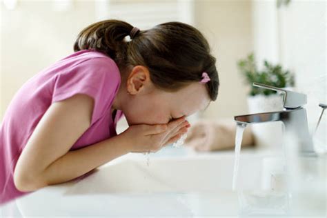 Child Washing Face Stock Photos Pictures And Royalty Free Images Istock