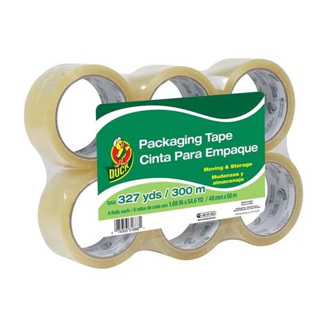 Duck 6 Pack 188 In X 546 Yd Packing Tape In The Packing Tape