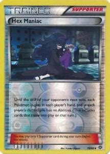 Pokemon X Trainer Hex Maniac Uncommon Reverse Holofoil Mint Card Ebay