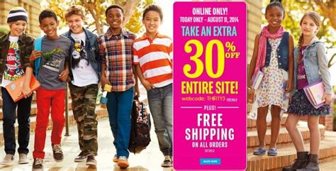Hot The Childrens Place 30 Off Code Free Shipping Today Only