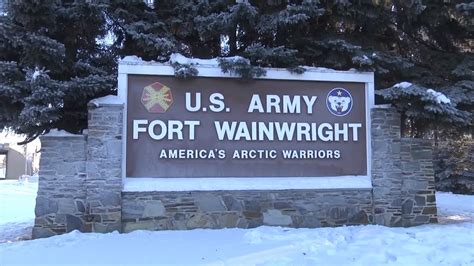 Fort Wainwright Us Army Alaska Youtube
