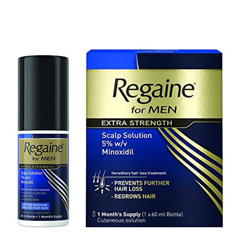 If you begin to lose hair in a hereditary pattern, you may be able to slow further hair loss by using minoxidil (rogaine) or finasteride (propecia). Regaine for Men Extra Strength Hair Regrowth Scalp ...