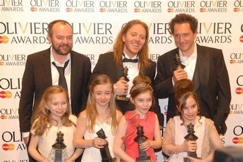 matilda the musical wins record breaking seven awards at the olivier awards with mastercard