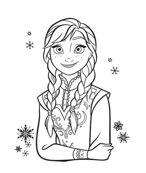 Olaf leads everyone to elsa's palace. 14+ Free Frozen Coloring Pages - PDF Download