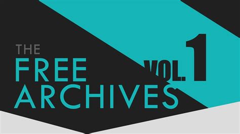 The Free Archives Vol1 Youtube
